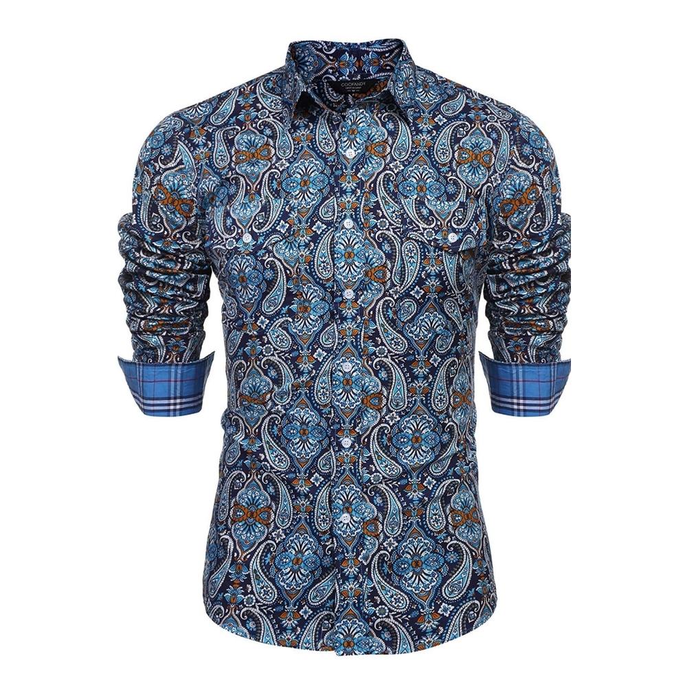 XL slim fit men's shirt